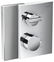 Vorschau: Axor Edge Thermostat Unterputz mit Absperrventil - Diamantschliff