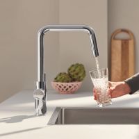 Vorschau: Grohe Blue Pure Eurosmart Küchenarmatur Starter Set mit U-Auslauf und S-Size Filter, chrom