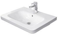 Vorschau: Duravit DuraStyle Waschtisch rechteckig 65x48cm, mit Hahnloch, mit Überlauf, weiß 2320650000