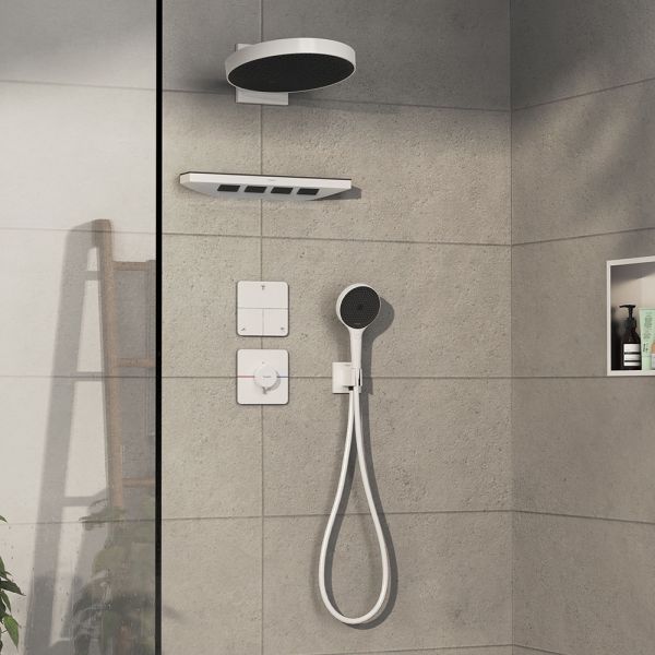 Hansgrohe ShowerSelect Comfort Q Thermostat Unterputz, weiß matt