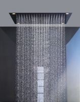 Vorschau: Axor ShowerHeaven Kopfbrause 97x97cm 3jet mit Licht, edelstahl