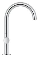 Vorschau: Grohe Atrio 2-Griff-Waschtischarmatur L-Size mit Push-Open, Knopfbetätigung