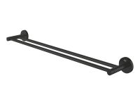 Vorschau: Grohe Essentials Doppel-Badetuchhalter 60cm, matt black