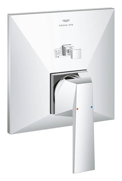 Grohe Allure Brilliant Einhand-Wannenbatterie, eckig, chrom 24279000 