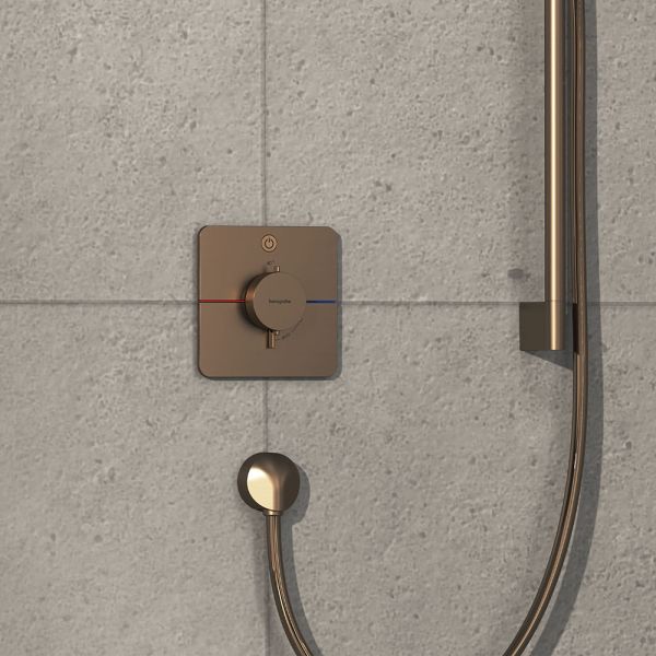 Hansgrohe ShowerSelect Comfort Q Thermostat Unterputz, 1 Verbraucher, brushed bronze