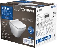 Vorschau: Duravit DuraStyle WC inkl. Sitz 48x37cm, weiß 45710900A1