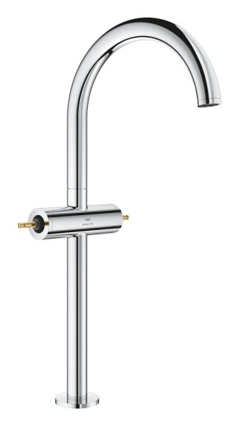 Grohe Atrio 2-Griff-Waschtischarmatur XL-Size mit Push-Open, für Atrio Hebelgriffe 48458-9/48646, 21140000