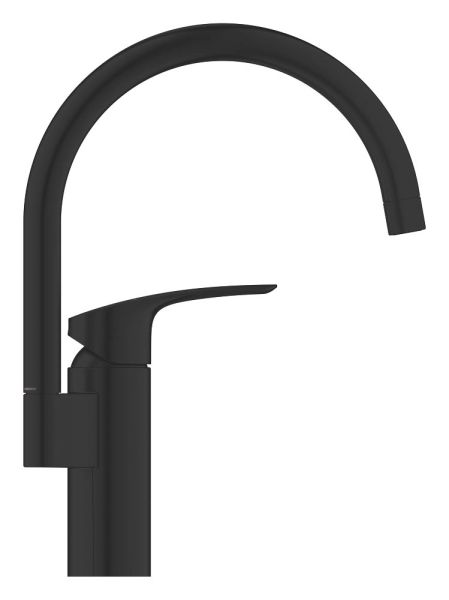 Grohe Eurosmart Spültischbatterie, schwenkbar, matt black