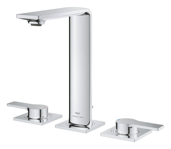 Grohe Allure 3-Loch-Waschtischarmatur mit Ablaufgarnitur