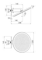 Vorschau: Steinberg Serie 390 Regenpaneel mit Easy Clean Ø250mm