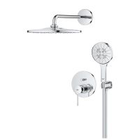 Vorschau: Grohe Essence Duschsystem Unterputz mit Rainshower Mono 310, chrom