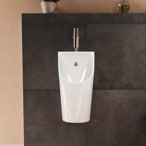 Hansgrohe EluPura Original S Urinal, Zulauf von oben, spülrandlos, weiß