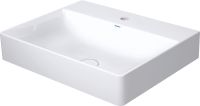 Vorschau: Duravit DuraSquare Waschtisch 60x47cm, mit 1 Hahnloch, geschliffen, weiß