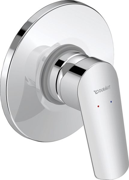 Duravit No.1 Einhebel Brausemischer Unterputz, chrom