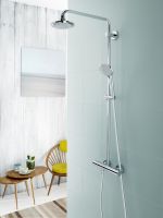 Grohe Euphoria System 180 Duschsystem mit Thermostatbatterie, chrom