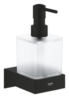 Vorschau: Grohe Selection Cube Halter, für Glas/Seifenschale/Seifenspender, phantom black