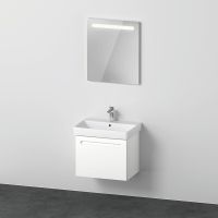 Duravit No.1 Badmöbel-Set 65cm mit Waschtisch, Spiegel, 1 Auszug und Innenschublade N10166018180000