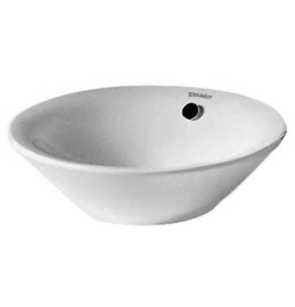 Duravit Starck 1 Aufsatzbecken Ø33cm weiss 0408330000