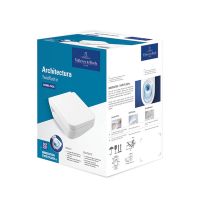 Villeroy&Boch Architectura Wand-WC mit TwistFlush[e³] und WC-Sitz, Combi-Pack, softcube, weiß 5685CL01