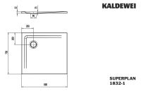 Vorschau: Kaldewei Superplan Rechteck-Duschwanne mit Wannenträger extraflach 3,7cm