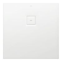 Laufen Solutions Marbond Duschwanne 90x90x3,8cm superflach, quadratisch, Ablauf seitlich, weiß H2154420000001