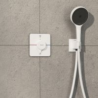 Vorschau: Hansgrohe ShowerSelect Comfort Q Thermostat Unterputz für 2 Verbraucher, weiß matt