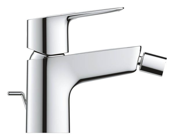 Grohe BauLoop Einhand-Bidetbatterie mit Ablaufgarnitur, wassersparend, chrom