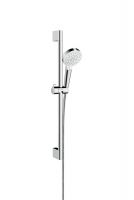 Vorschau: Hansgrohe Crometta Vario Brauseset 0,65m, weiß/chrom