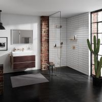 Vorschau: Hansgrohe ShowerSelect Comfort E Thermostat UP für 2 Verbraucher, Sicherungskombi, brushed bronze