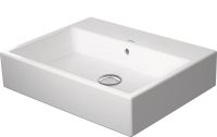 Duravit Vero Air Aufsatzbecken 60x47cm rechteckig, mit Überlauf, ohne Hahnloch, weiß 2352600060