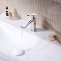 Vorschau: Hansgrohe Tecturis E Waschtischarmatur 110 CoolStart wassersparend+, ohne Ablauf, chrom