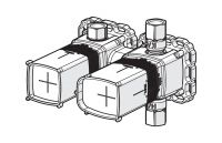 Vorschau: Hansa Hansamatrix Unterputz-Einbaukörper, Thermostat-Batterie, mit 2-Wege-Umstellung