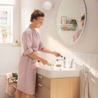 Vorschau: Hansgrohe Rebris S Einhebel-Waschtischarmatur 110 CoolStart ohne Ablaufgarnitur, chrom 72520000