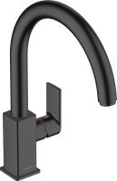 hansgrohe Vernis Shape M35 Einhebel-Küchenarmatur 260, 1 Strahlart schwarz matt 71871670