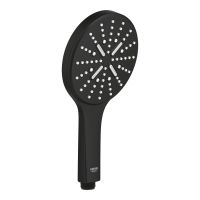 Grohe Rainshower 130 SmartActive Handbrause Ø13cm, 3 Strahlarten, phantom black