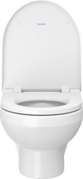 Duravit Duravit No.1 Wand-WC Set mit Sitz 54x37,5cm, rimless, weiß 45620900A1